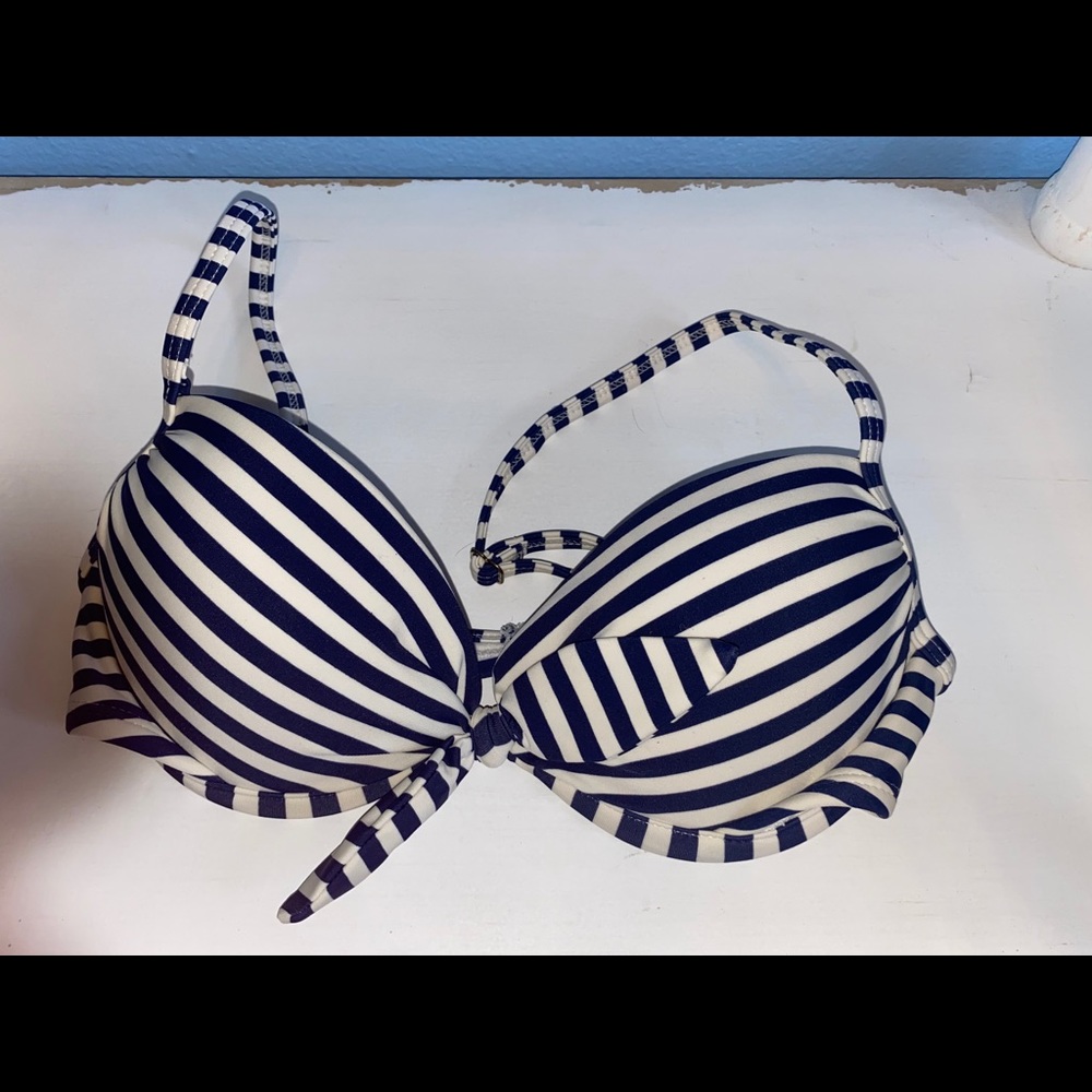 Striped Bikini Top